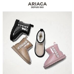 Ariaca winter Kids Boots - Black, Cream, Pink UGG inspired..